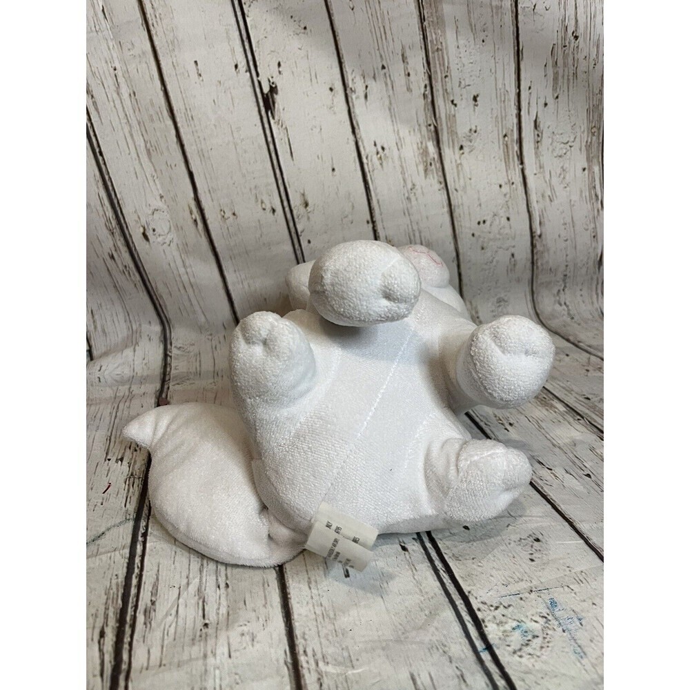 Disney Aristocats Marie Authentic White Plush Kitty Cat Pink Bow Stuffed Animal - Picture 6 of 6